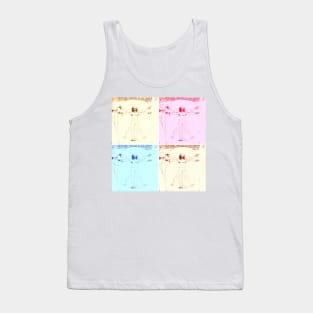 Warhol Vitruvian Man Tank Top